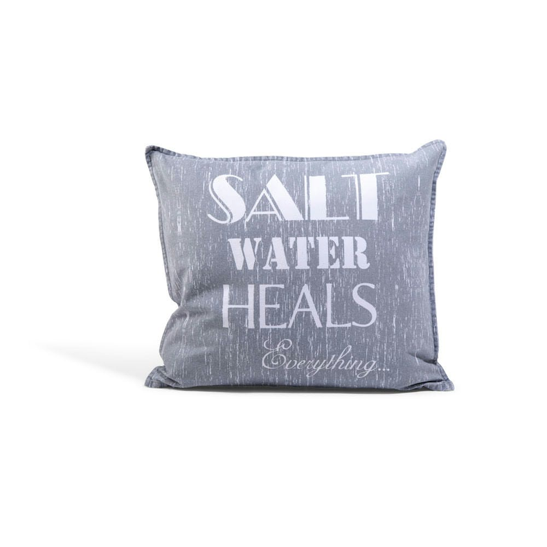 Pudebetrk - Pillow Cover Salt Water Heals Gr