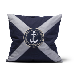 Pudebetrk - Pillow Cover Victor Navy / Gr