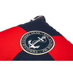 Pudebetrk -Pillow Cover Barsebck Navy-Rd