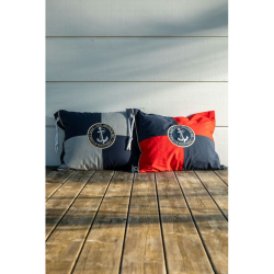 Pudebetrk -Pillow Cover Barsebck Navy-Rd