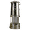 Minelampe - Forniklet messing/aluminium - 220mm - Stor