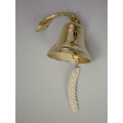 Skibsklokke  M/Stjrt & Galge - Messing