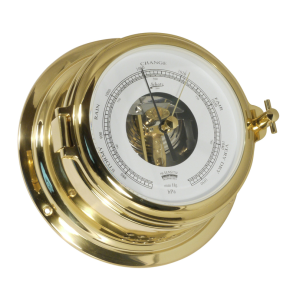  Barometer Med Hul - Meca - Midi - 155mm - Lakeret Messing