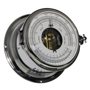 Baro-/Termometer - Meca - Royal - 180mm - Forkromet messing