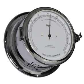 Hygrometer - Royal - 180mm - Forkromet messing