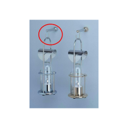 Ophng ""fyrskib"" Messing/Rustfrit Stl 