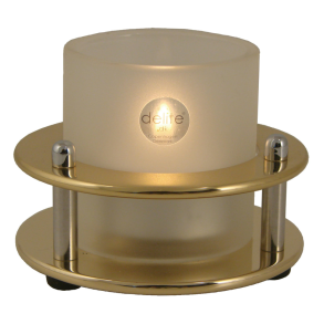 Koje - Fyrfadsstage - Poleret Messing