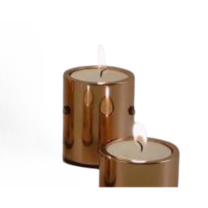 Mor - Hjde 59mm - Fyrfadsstage - Lakeret Kobber