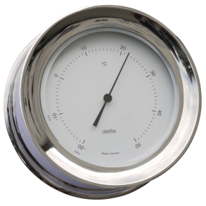 Termometer - Zealand - Poleret Rustfri Stl