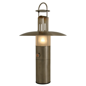 Petrolux Olielampe - Mat Glas - Rustfri Stl - Delite