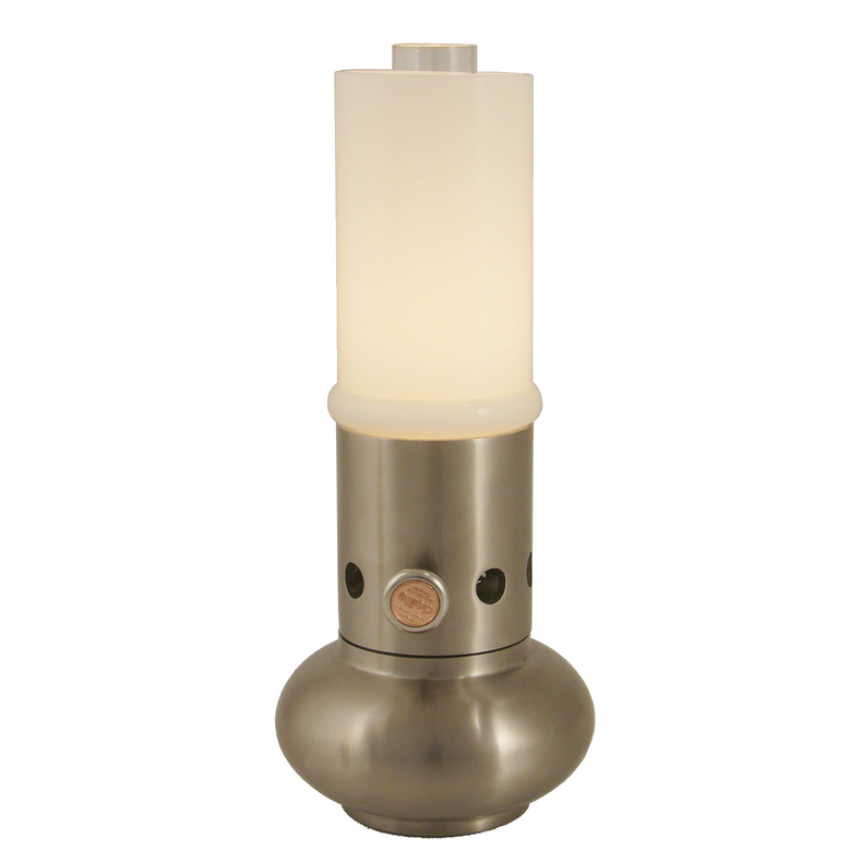 Ellipse Ii - Brstet Rustfrit Stl - 6''' Opal Glas - Delite