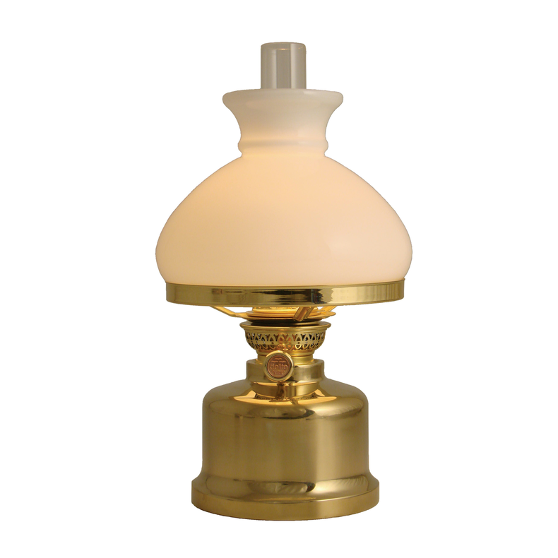 Old Danish Table Lamp - ""rustfrit Messing"" - 230v - Delite
