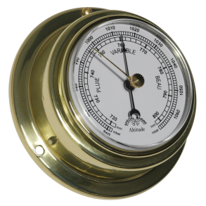 Altitude 842 - Barometer - Messing - adgang fortil - Fransk - 95mm