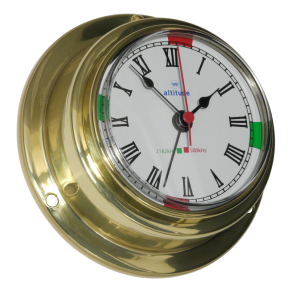 Altitude 842 - Ur m. alarm/radiotavshed - Messing - Adgang fortil - 95mm