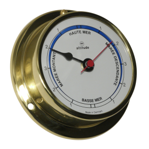 Altitude 848 - Tidevandsindikator - Messing - 97mm - Fransk