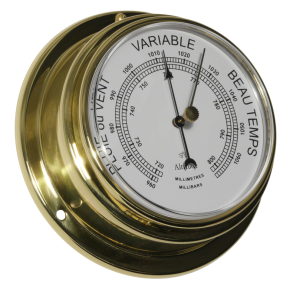 Altitude 852 - Barometer - Messing - Adgang fortil - 125mm - Fransk