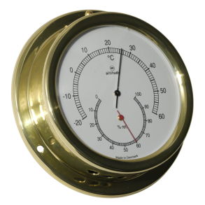 Altitude 858 - Thermo/Hygrometer - Messing - 127mm