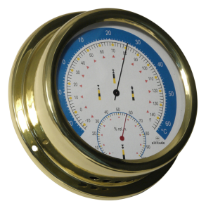 Altitude 866 - Thermo-/Hygrometer - Messing - 150mm - Cardinal