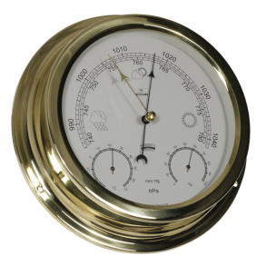 Altitude 880 - Baro-/Thermo-/Hygrometer - Messing - 224mm - Barostar - Fransk