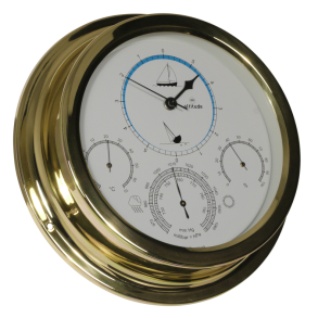Altitude 880 - Tidevandsindikator, Baro-/Thermo-/Hygrometer - Messing - 224mm - Barostar