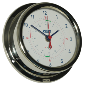 A130 - Ur m. radiotavshed - Vion - Poleret rustfri stl - 150mm