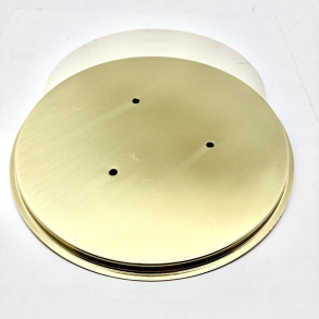 Beskyttelsesplade uden je - Messing - 165 Mm