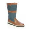 Shamrock Ex-Fit Sailing Boots 32 Navy/Brown Str. 44