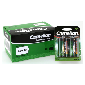 BATTERI HEAVY DUTY 1,5V D R20