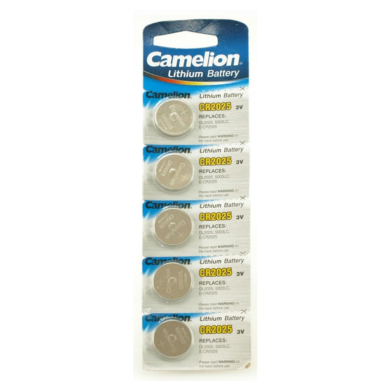 Batteri knappcell 3V CR2025 5p