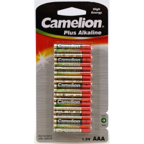 Batteri Alkaline 1,5V AAA LR03 10pack BP