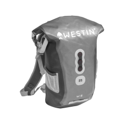 W6 ROLL-TOP BACKPACK 25L SILVER/GREY