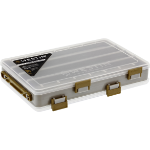 W3 LURE BOX DOUBLE SIDED 20.5X17X4.8 CM S S8 GREY/CLEAR