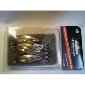 Kinetic Rykk Double Hook #4/0 Stainless/Red 5pcs