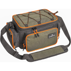 LURE BAG 2 BOX SYSTEM M OLIVE MELANGE/ORANGE