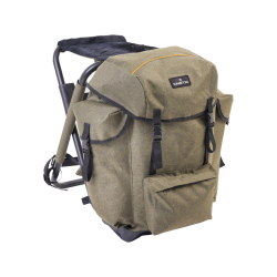BACKPACK CHAIR PREMIUM 35L OLIVE MELANGE/ORANGE
