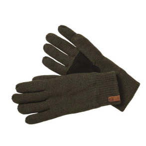 Kinetic Strikhandsker i Uld, Olivengrn, Str. L-XL