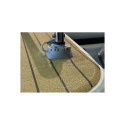 Marine Floor Dksbelgning Teak M/ Sorte Ndder Br 150 Cm 5meter