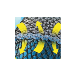 Madrasunderlag Dryweave sort & hvid