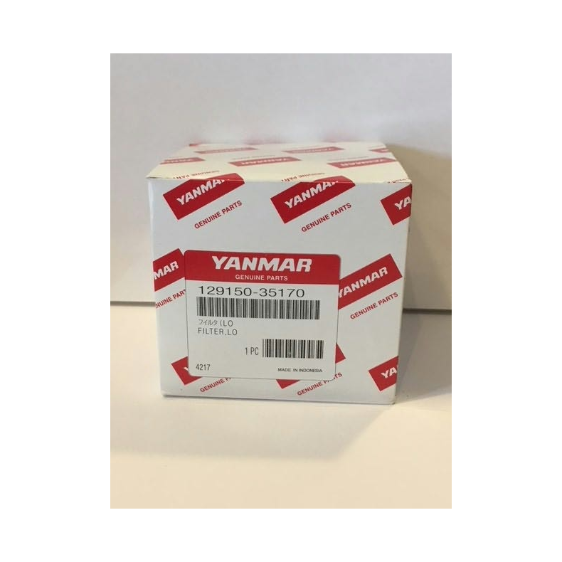 Yanmar Oliefilter 4JH/4JH2-3-4 GL NR. 129150-35153