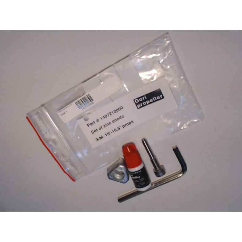 GORI ZINKANODE ST til 15"-16,5" 3BL. ENDE
