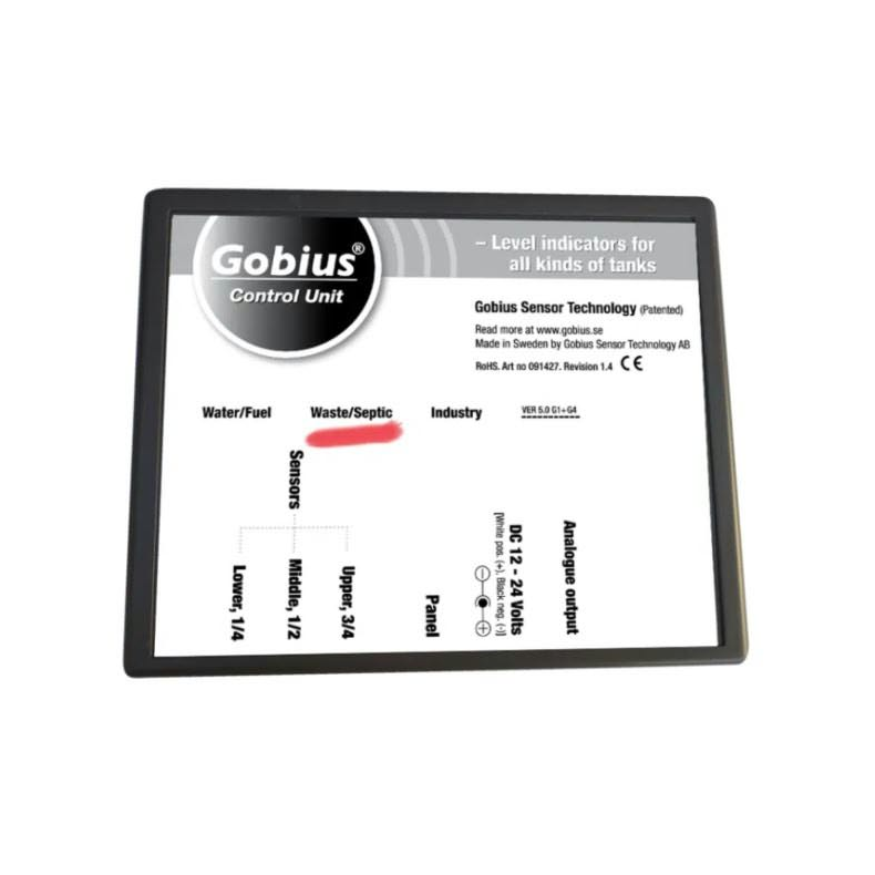 Ny kontrolenhed for Gobius 1 og 4, for septiktank