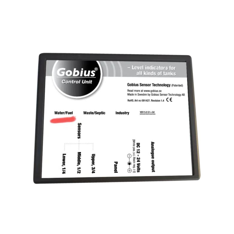 Gobius kontrolenhed for Gobius 1 og 4 - til vand og brndstof