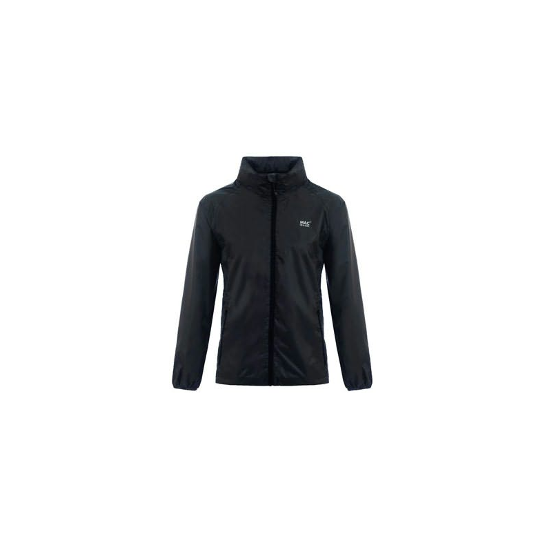 Regnjakke Mac In Sac Jet Black Holebrook Unisex Jacket Mac in a Sac Jet Black Str. XS