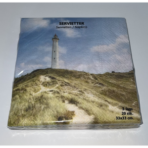 Servietter Med Fyrtrn