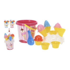 Spandst - Isvaffel M. 14 Dele 2 Ass. Farver