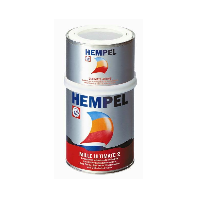 Udget Fra Hempel Mille Ultimate 2 Red 2,50 Hempel