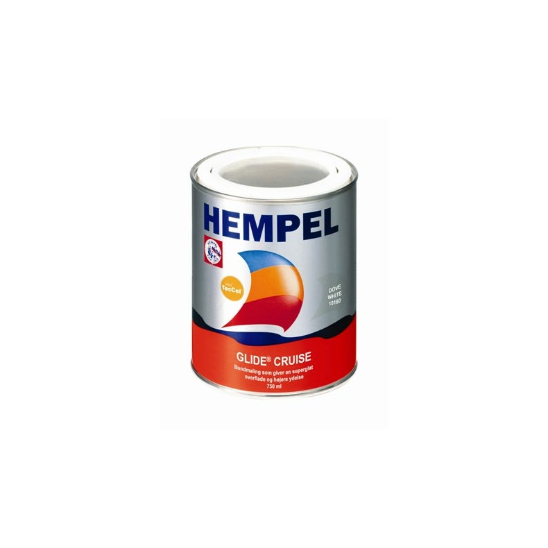 Udget Fra Hempel Glide Cruise, 10160 Dove White 0.75