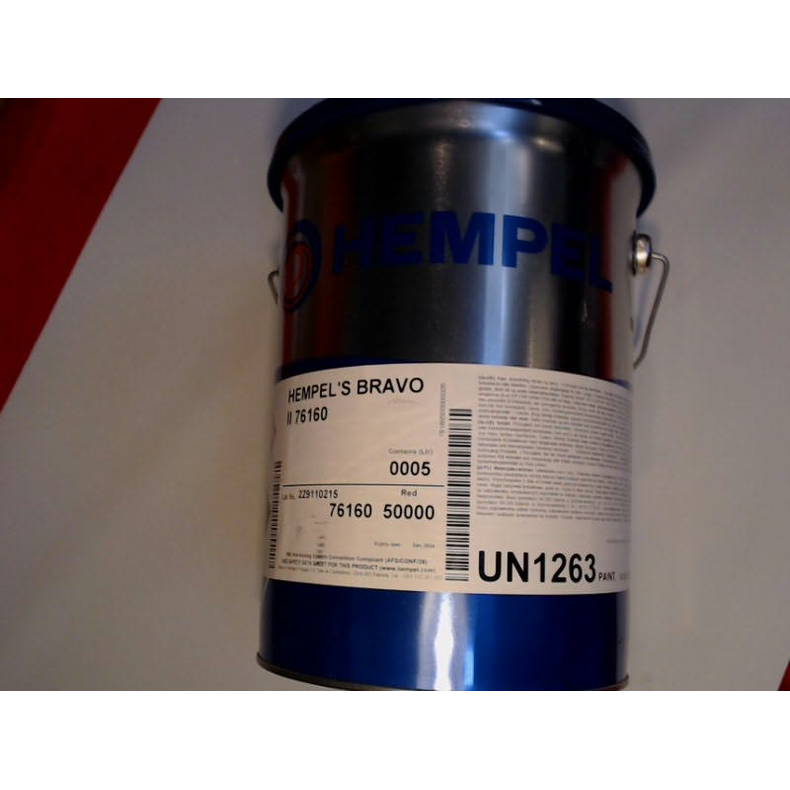 Udget Fra Hempel Hempel's Bravo Ii Red 5l