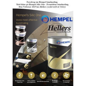 Hempel foredrag omkring bundmaling, med fokus p Biocid fri bundmaling Silic One