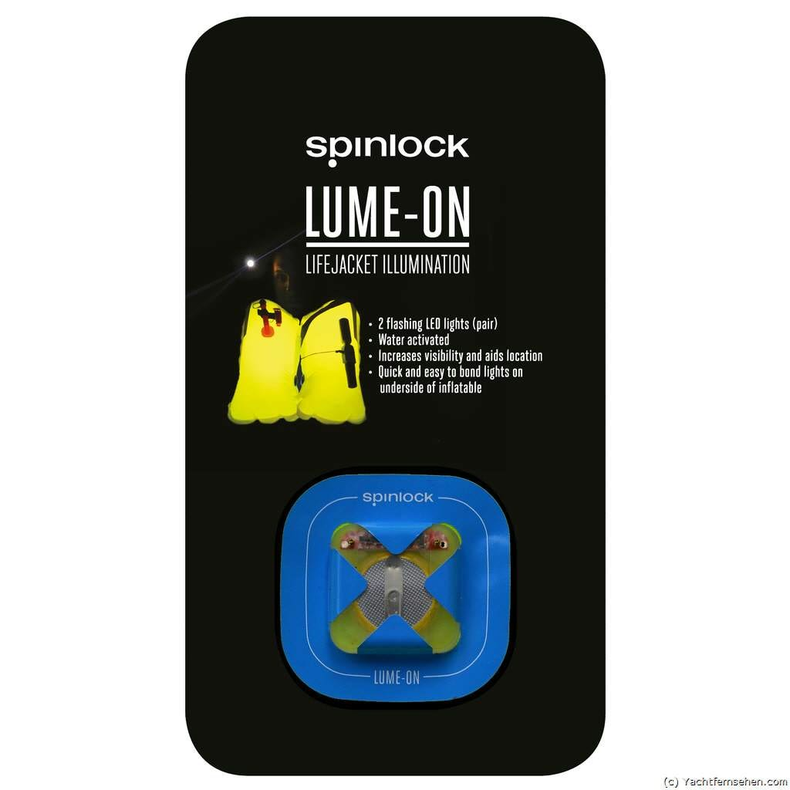 Spinlock Deckvest Lume-On Lys til redningsvest